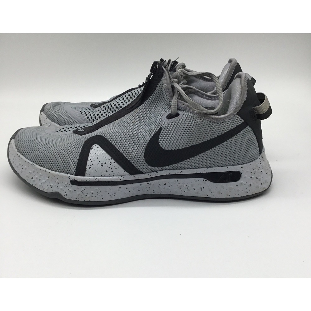 Nike‎ PG 4 Team Basketball Shoes Women's 9 Cool Grey Sneakers EUC